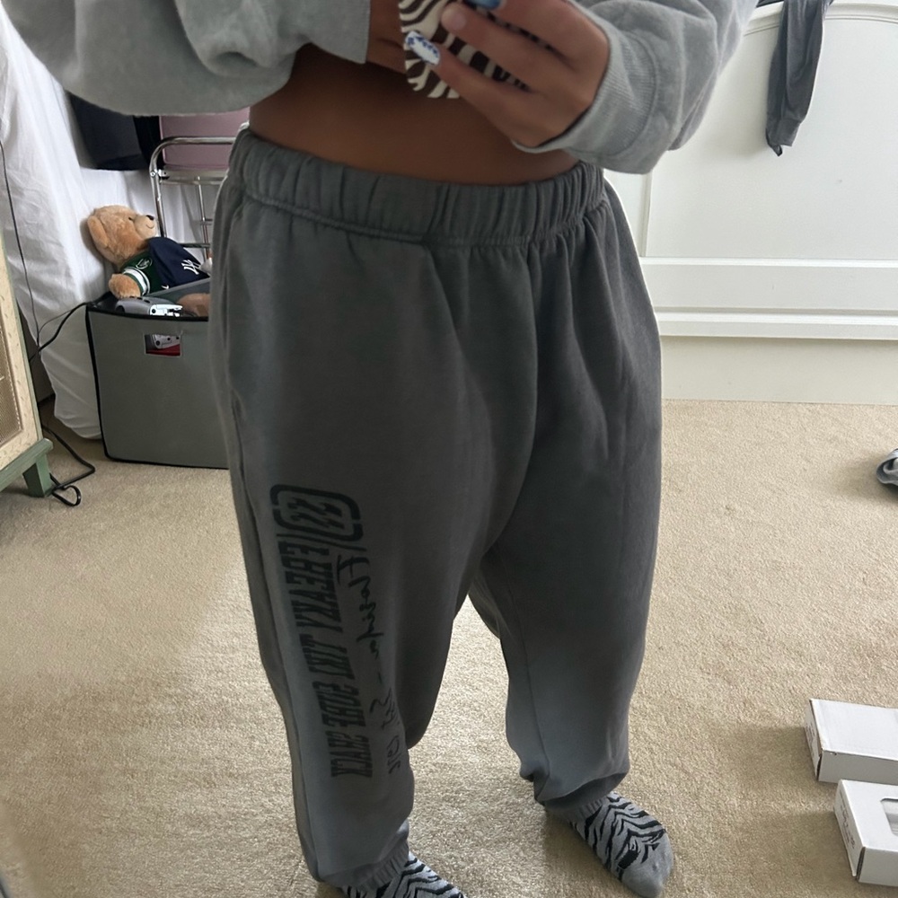 Freaky Tiki Surf Shack Florida Dark Gray Sweatpants Size Large